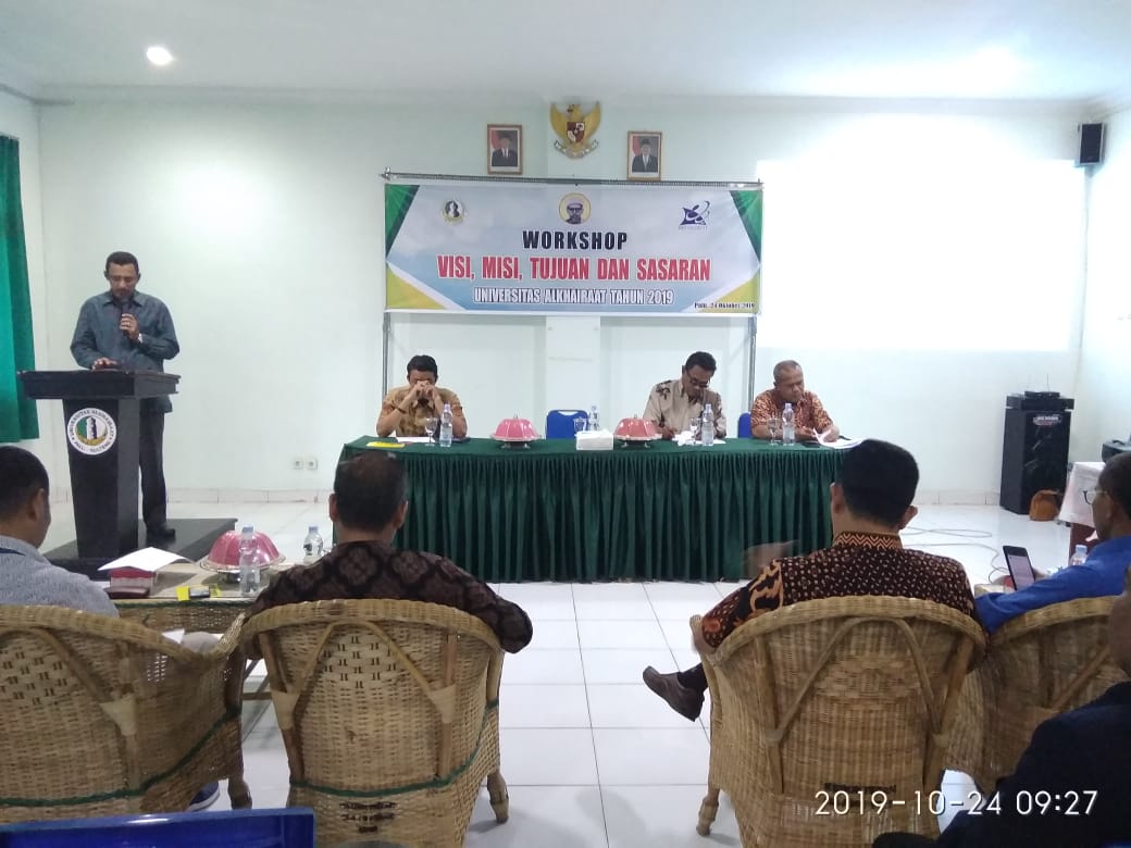 Unisa Laksanakan Workshop Visi Misi Universitas