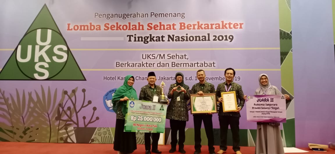 Finalis Sekolah Sehat, MIN 1 Kota Palu Harumkan Nama Sulawesi Tengah