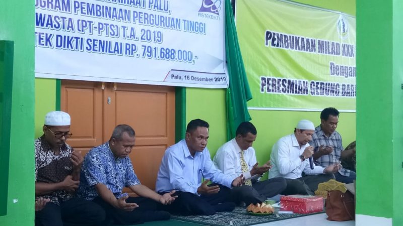 Plt. Ketua Utama Alkhairaat Buka Pekan Raya Unisa dan Resmikan Gedung Baru