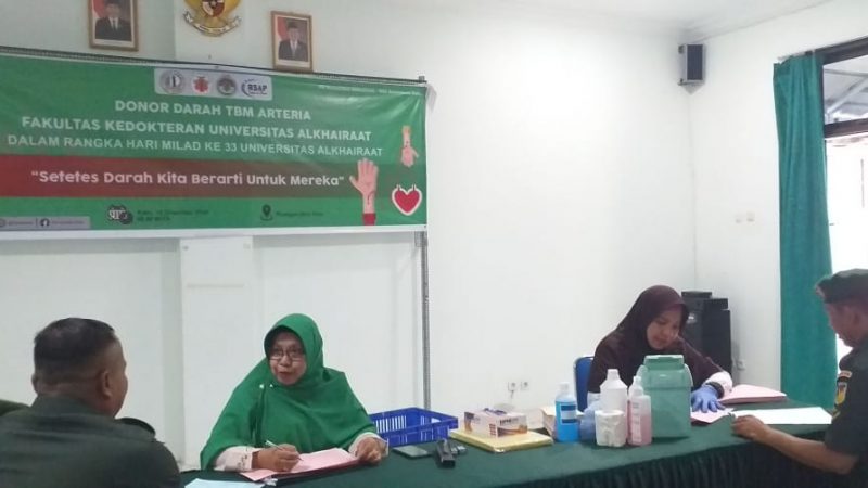 Donor Darah Awali Kegiatan Milad Unisa, Dosen Unisa Cetak Rekor