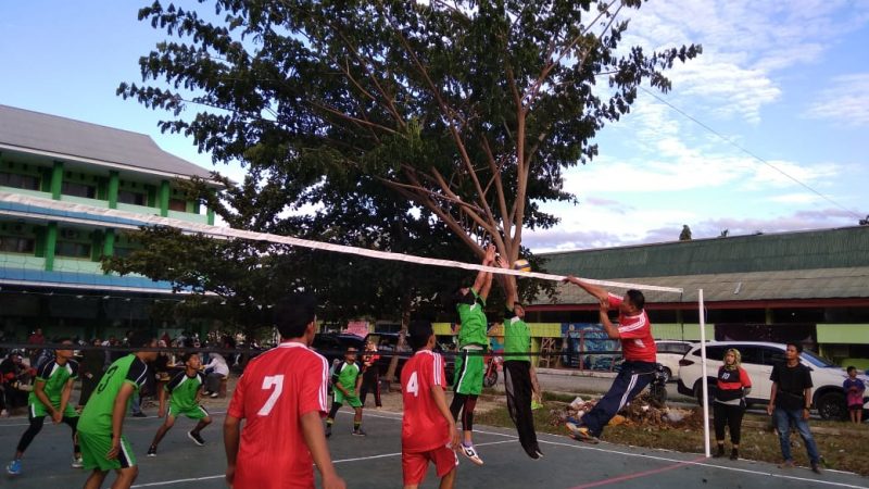Volley Ball Pertanian Tumbangkan Ekonomi
