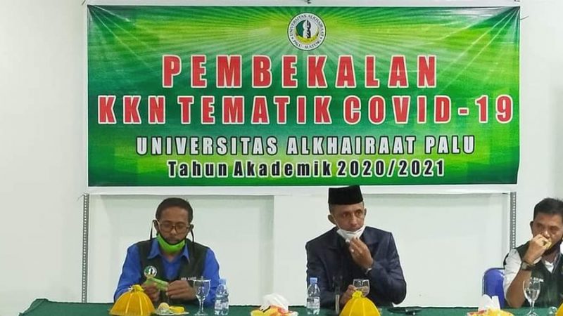Pembekalan KKN  Tematik Covid-19, Rektor Kembali Ingatkan Motto Unisa “Membangun Ahlakul Karimah”