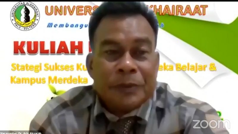 Dr. Aris Aksarah, Kuliah Daring Ajarkan Kejujuran dan Keseriusan