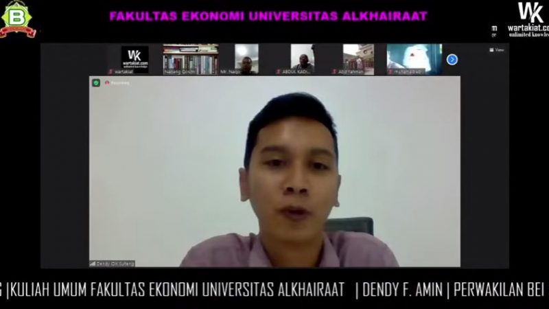 Kuliah Umum Fekon Unisa Hadirkan Narasumber Dari Bursa Efek Indonesia