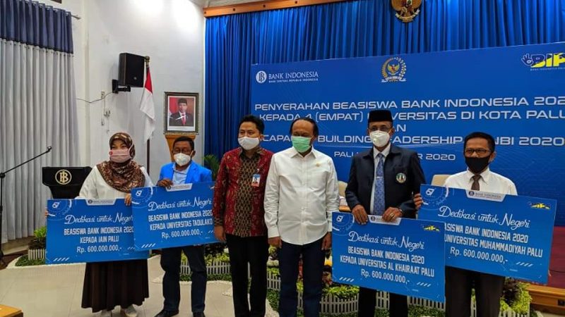 Alhamdulillah, Universitas Alkhairaat Kembali Terima Beasiswa Bank Indonesia