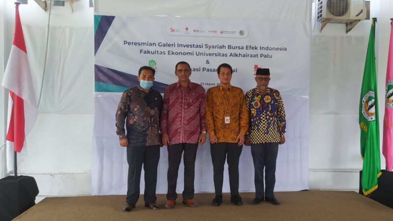 Rektor Unisa Resmikan Galeri Investasi Syariah Bursa Efek Indonesia Fakultas Ekonomi