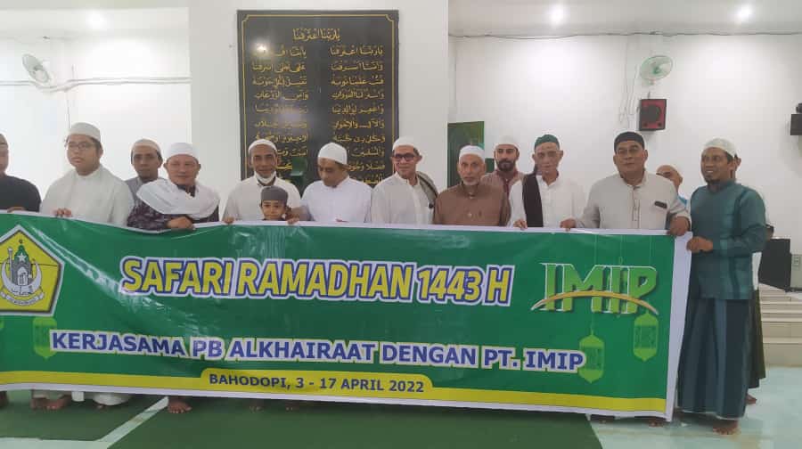 Habib Ali Lepas Tim Safari Ramadhan PB Alkhairaat ke Morowali,Morut dan Poso