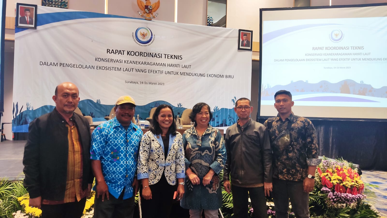 Kepala UPT KKP3K Teluk Tomini Ikuti Rakortek di Surabaya
