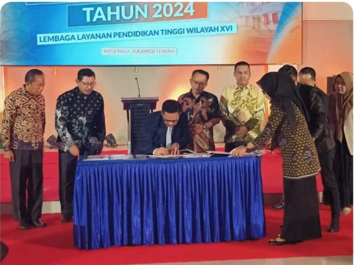 Universitas Alkhairaat Teken MoU dengan Lima PTS di Wilayah XVI