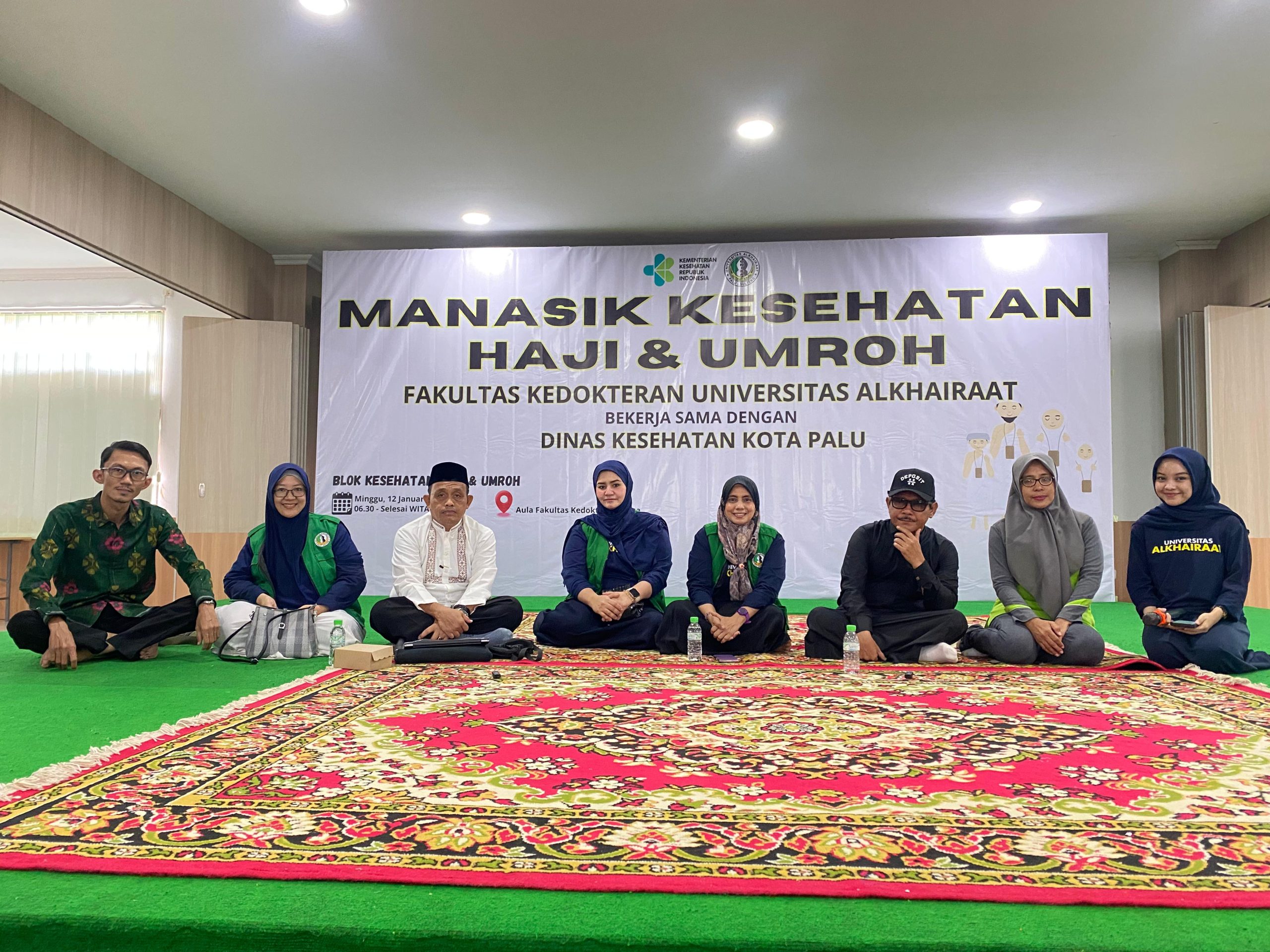 Fakultas Kedokeran Universitas Alkhairaat Ikut Mengawal Istitha’ah Kesehatan Haji