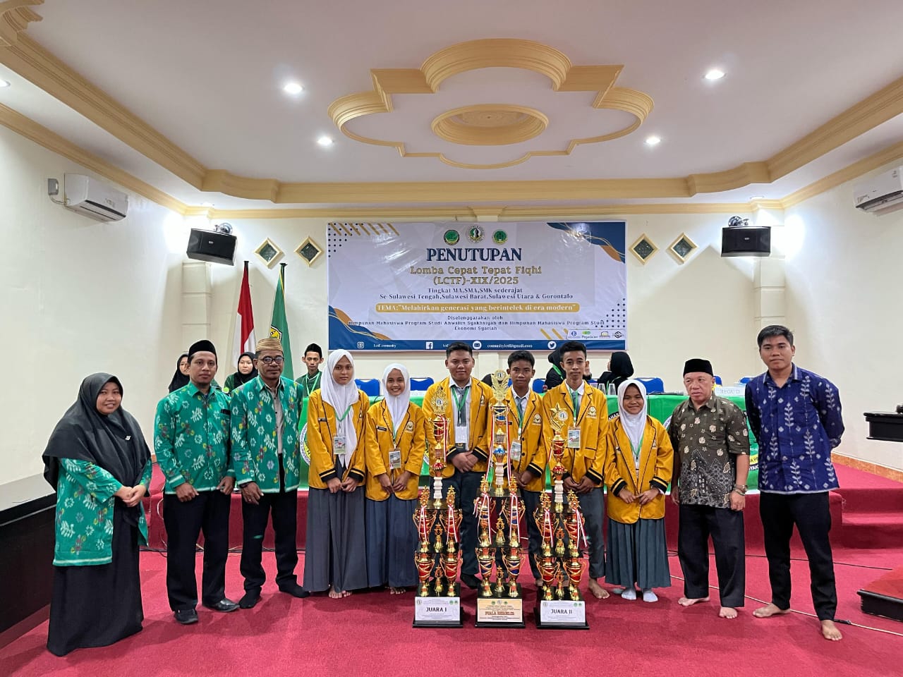 Juara LCTF Ke-19 SMAN 2 Kasimbar Borong Piala dan Bonus