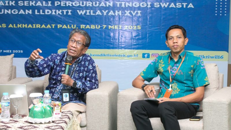 LLDIKTI XVI Gelar Workshop Peningkatan Akreditasi di Universitas Alkhairaat