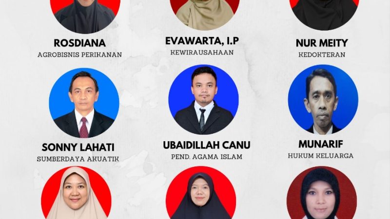 Dua Belas Dosen Universitas Alkhairaat Lulus Sertifikasi Dosen, Tiga Diantaranya dari Perikanan