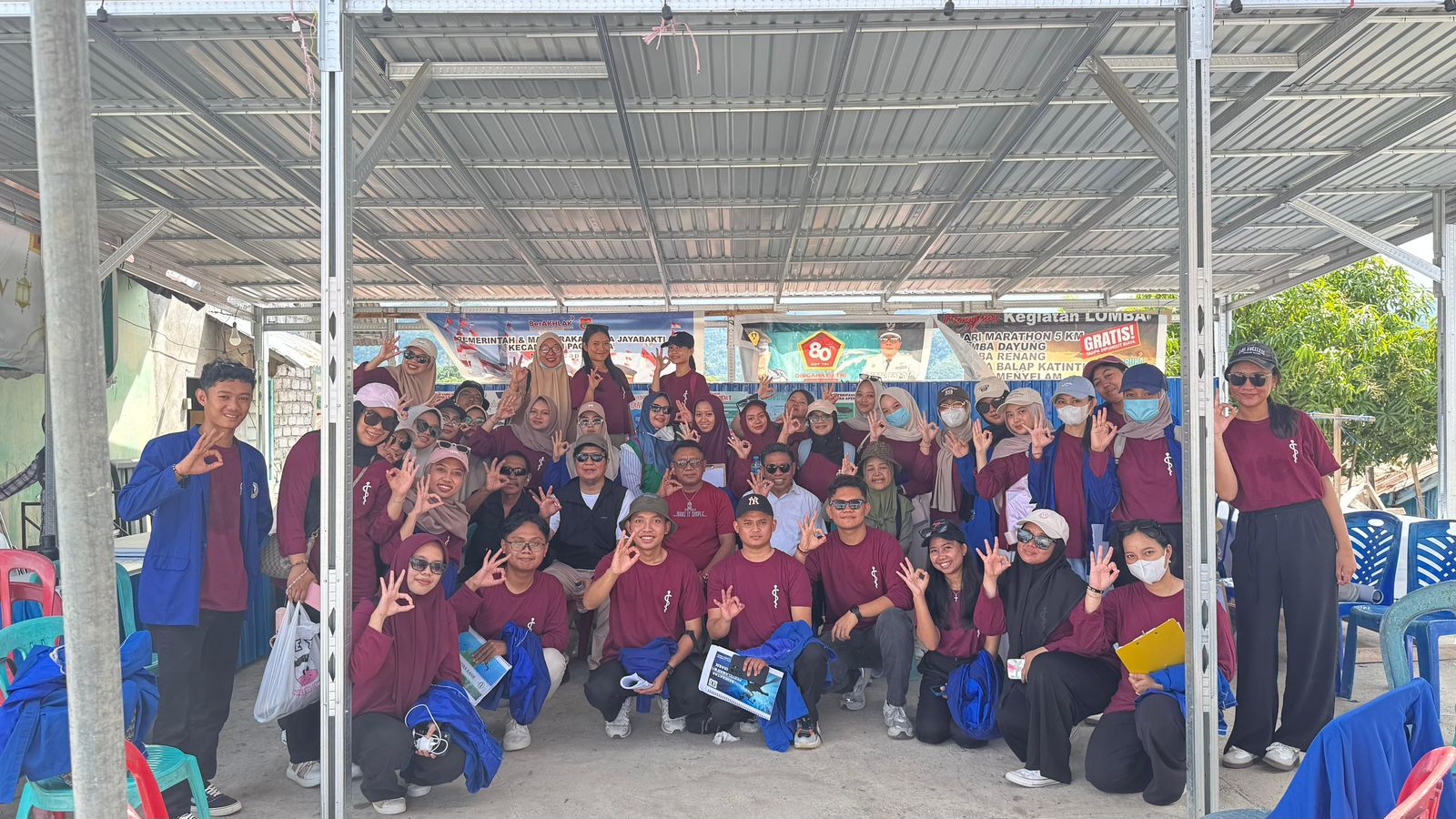 Mahasiswa Blok Penyelaman dan Hiperbarik FK UNISA Observasi Kesehatan Nelayan di Desa Jayabakti Banggai