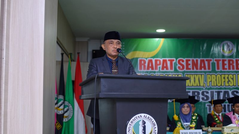 Gubernur Sulteng, Universitas Alkhairaat Cetak Alumni Berakhlak, Berintegritas dan Punya Kepedulian Sosial