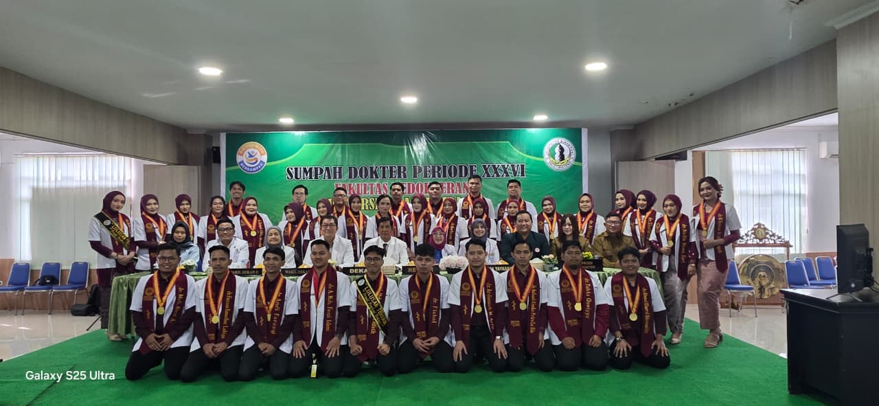 FK Universitas Allkhairaat Kembali Laksanakan Sumpah Dokter ke- XXXVI