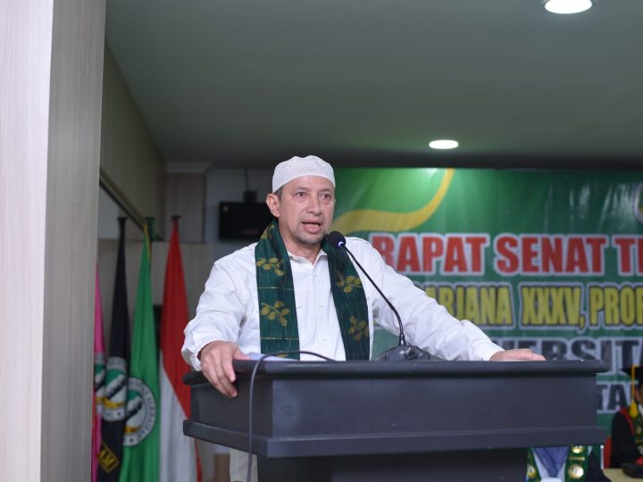 Ketua Utama Alkhairaat; Hadapi Persaingan Global UNISA Harus Membangun Network yang Kredibel