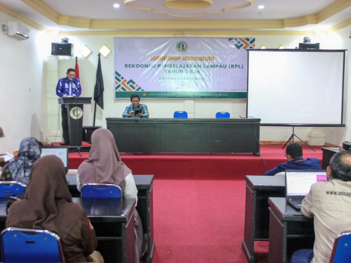 Universitas Alkhairaat Gelar Workshop Kurikulum Rekognisi Pembelajaran Lampau
