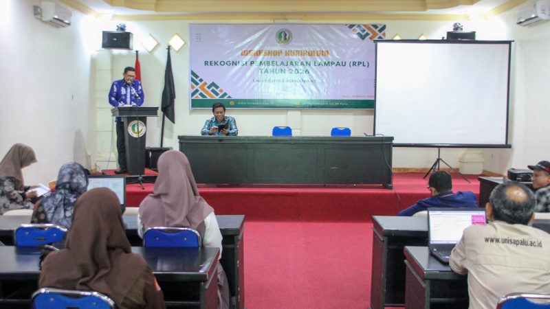 Universitas Alkhairaat Gelar Workshop Kurikulum Rekognisi Pembelajaran Lampau