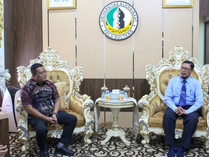 Rektor UNISA Terima Kunjungan Kepala Bidang Pelayanan AHU Kanwil Kemenkum Sulteng