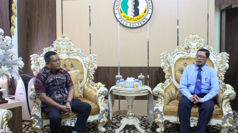 Rektor UNISA Terima Kunjungan Kepala Bidang Pelayanan AHU Kanwil Kemenkum Sulteng
