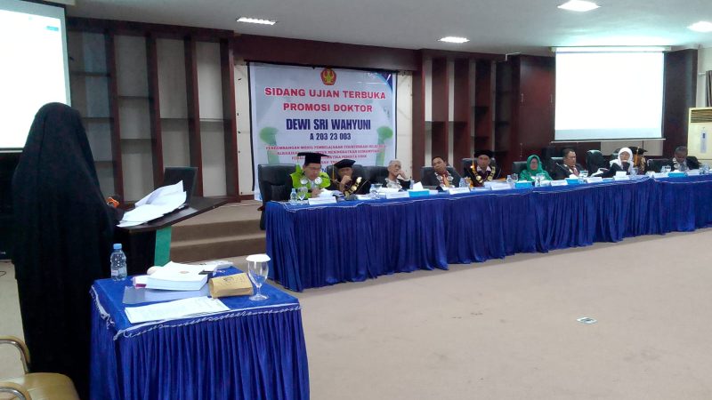 Teliti Model Pengintegrasian Nilai Allkhairaat Penalaran Matematika Antarkan Dosen Ini Raih Gelar Doktor