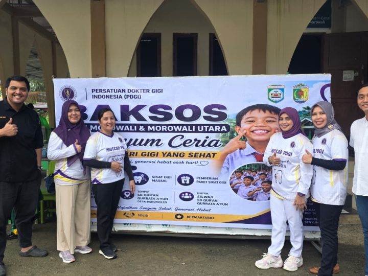 Ketua Pengwil Sulteng Buka Muscab dan Hadiri Bakti Sosial PDGI Morowali dan Morowali Utara