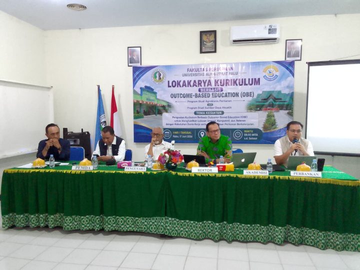 Fakultas Perikanan UNISA Palu Lokakaryakan Kurikulum Berbasis OBE