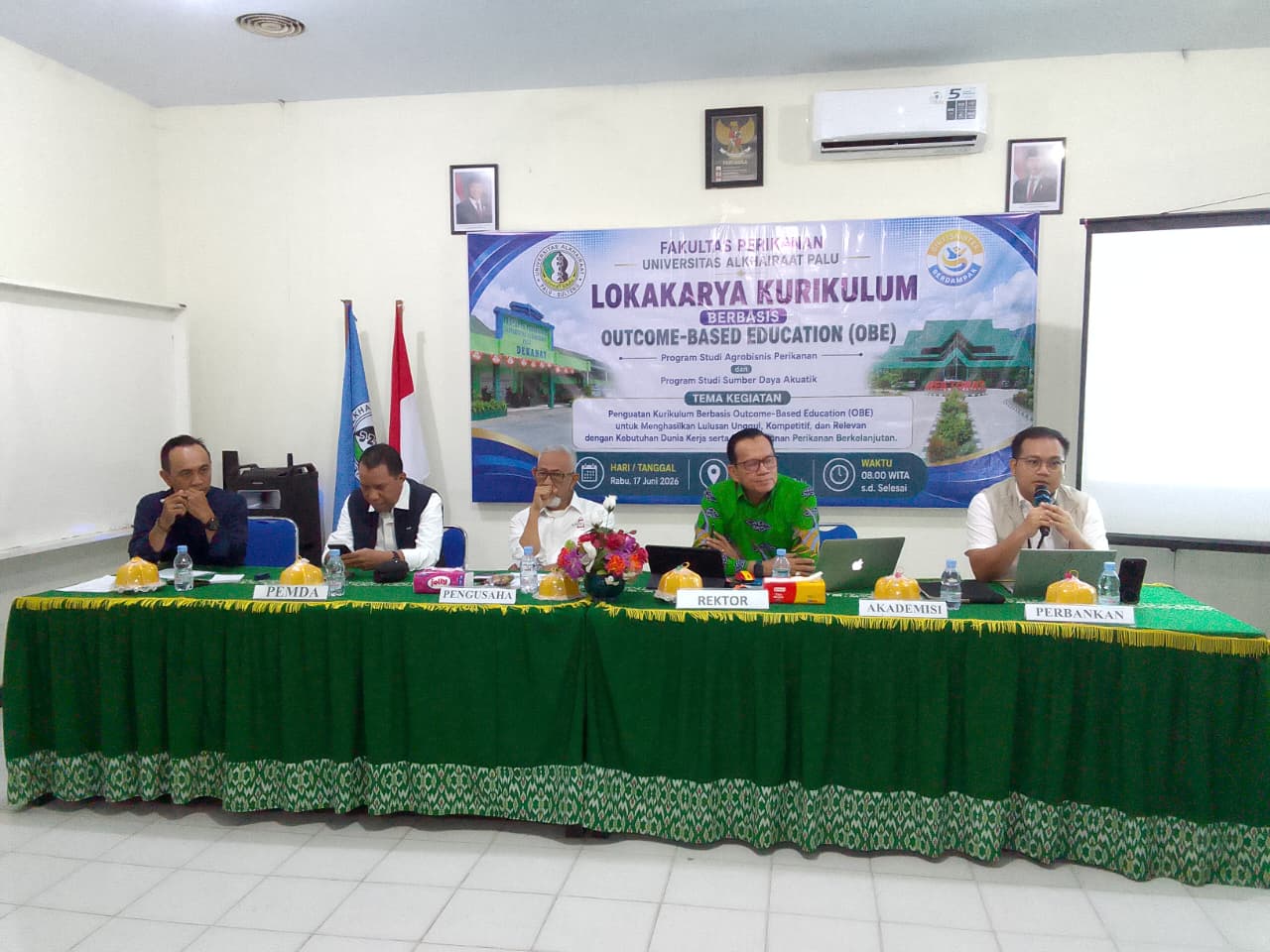 Fakultas Perikanan UNISA Palu Lokakaryakan Kurikulum Berbasis OBE