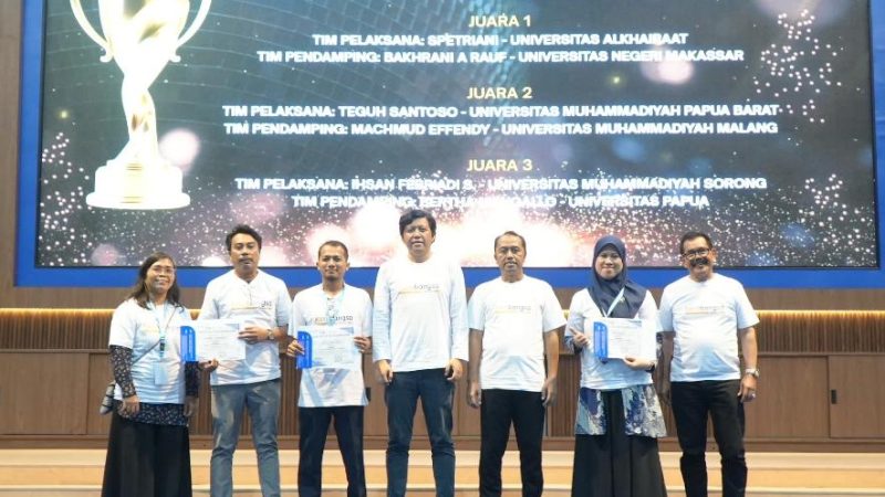 UNISA Palu dan UNM Terbaik Satu Kolaborasi Kelembagaan Program Kosabangsa 2025