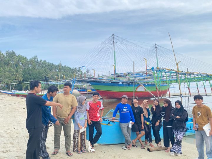 Mahasiswa Prodi Agribisnis Perikanan Studi Lapangan di Labean
