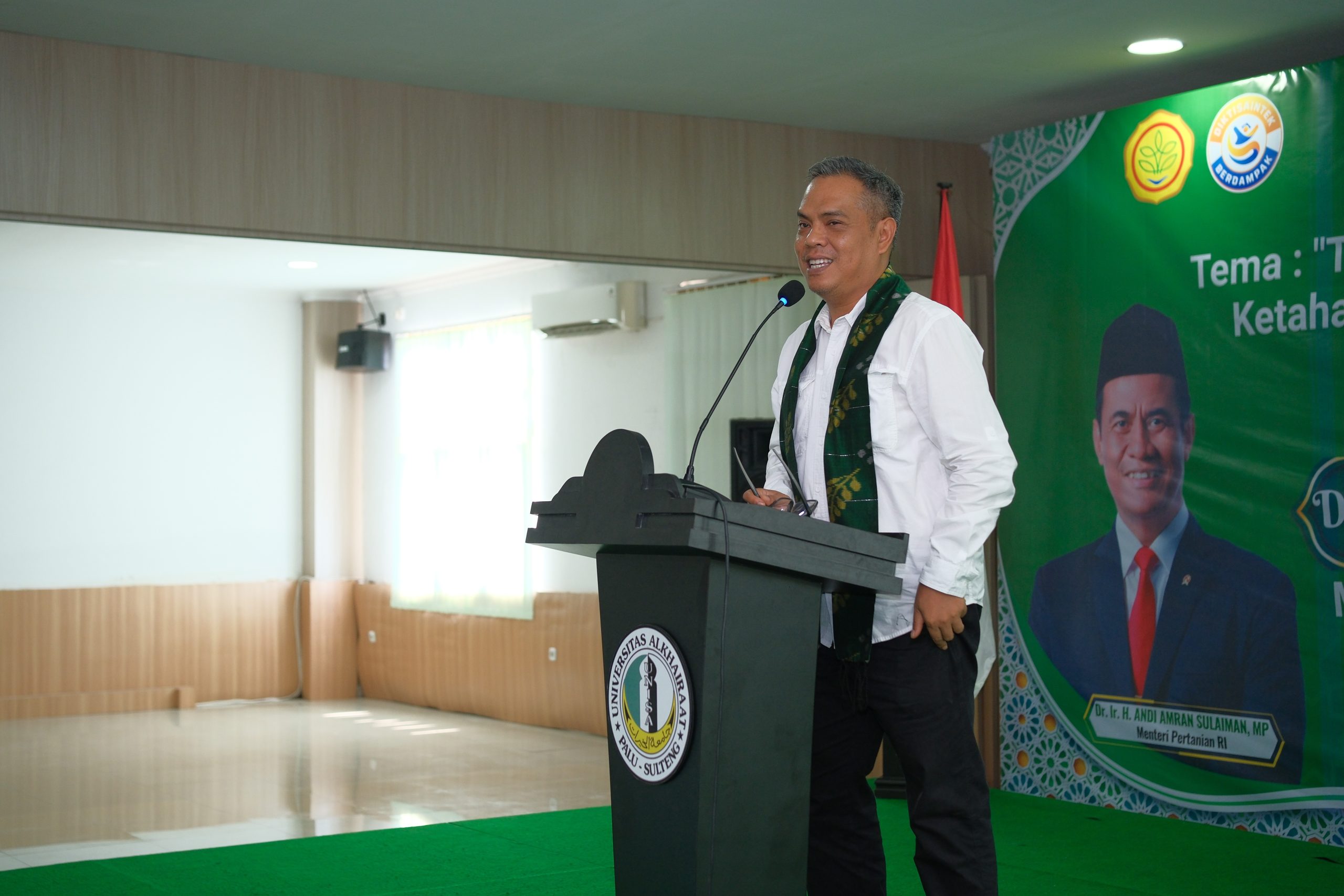 Mendadak Dipanggil ke Istana, Menteri Pertanian Batal Beri Kuliah Tamu di Universitas Alkhairaat