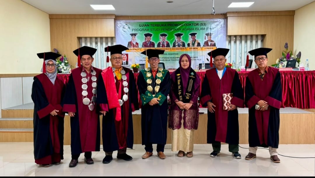 Teliti Toleransi Beragama: Dosen FAI UNISA Palu Selesaikan Studi Doktoralnya di UIN Datokarama Palu