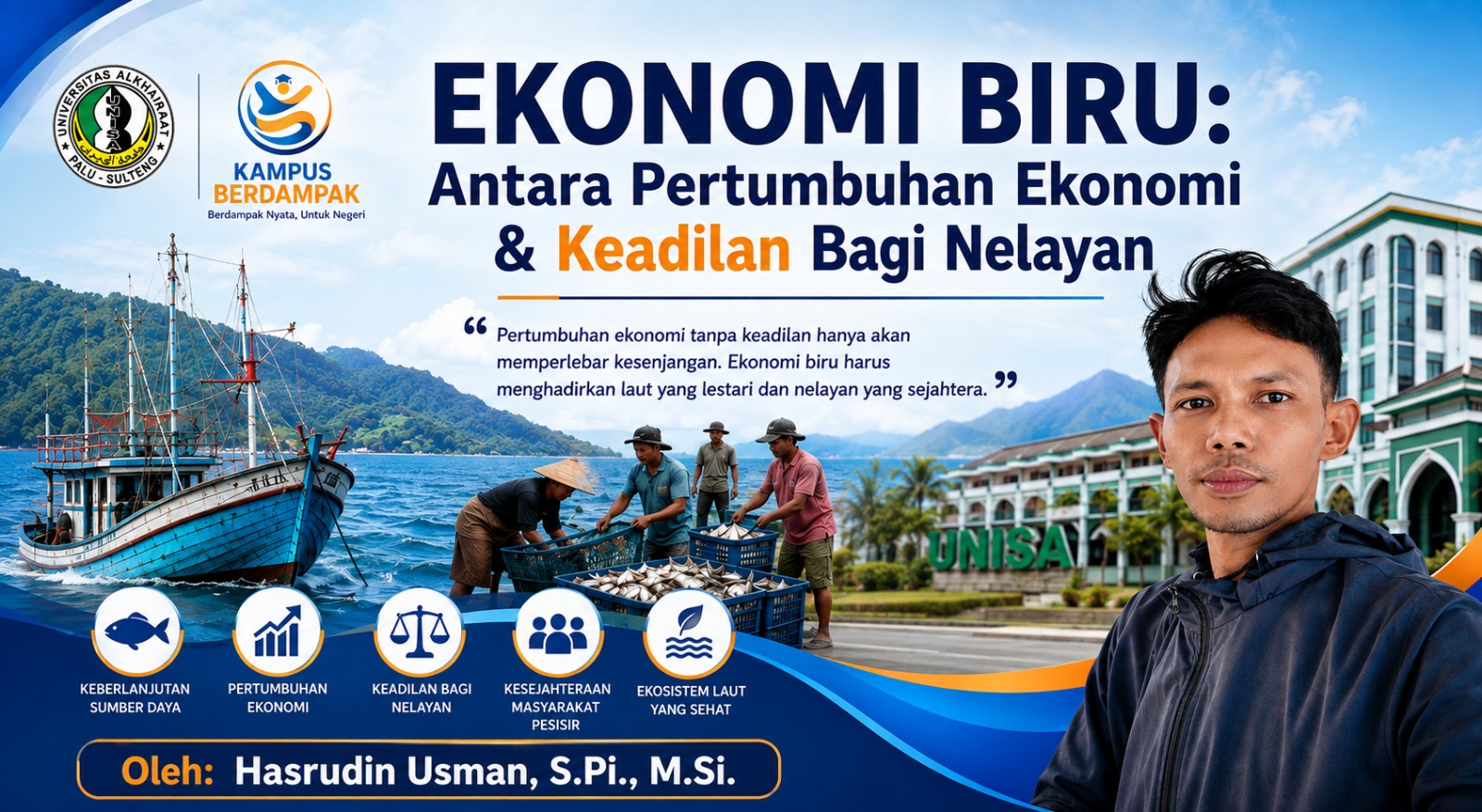 Ekonomi Biru: Antara Pertumbuhan Ekonomi dan Keadilan Bagi Nelayan   