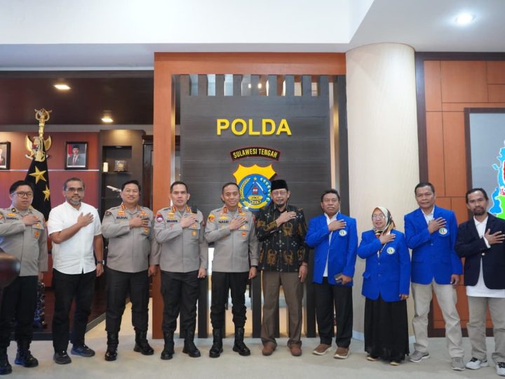 Rektor Universitas Alkhairaat Silaturahmi ke Kapolda Sulteng, Perkuat Sinergi Pendidikan dan Keamanan