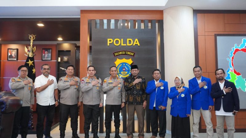 Rektor Universitas Alkhairaat Silaturahmi ke Kapolda Sulteng, Perkuat Sinergi Pendidikan dan Keamanan