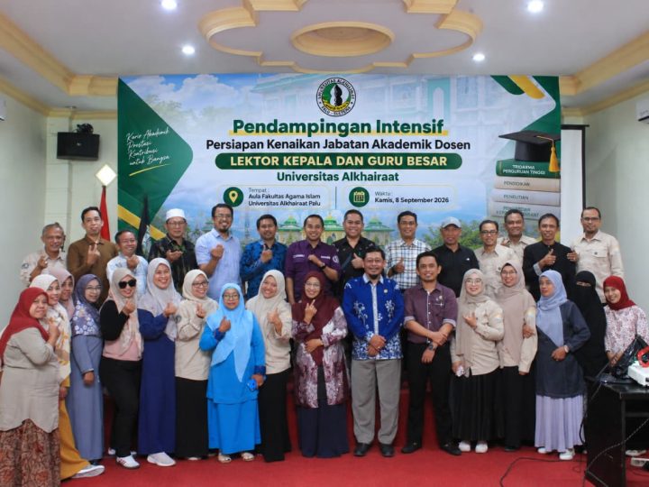 LPM UNISA Palu Kawal Persiapan Dosen Menuju Lektor Kepala dan Guru Besar