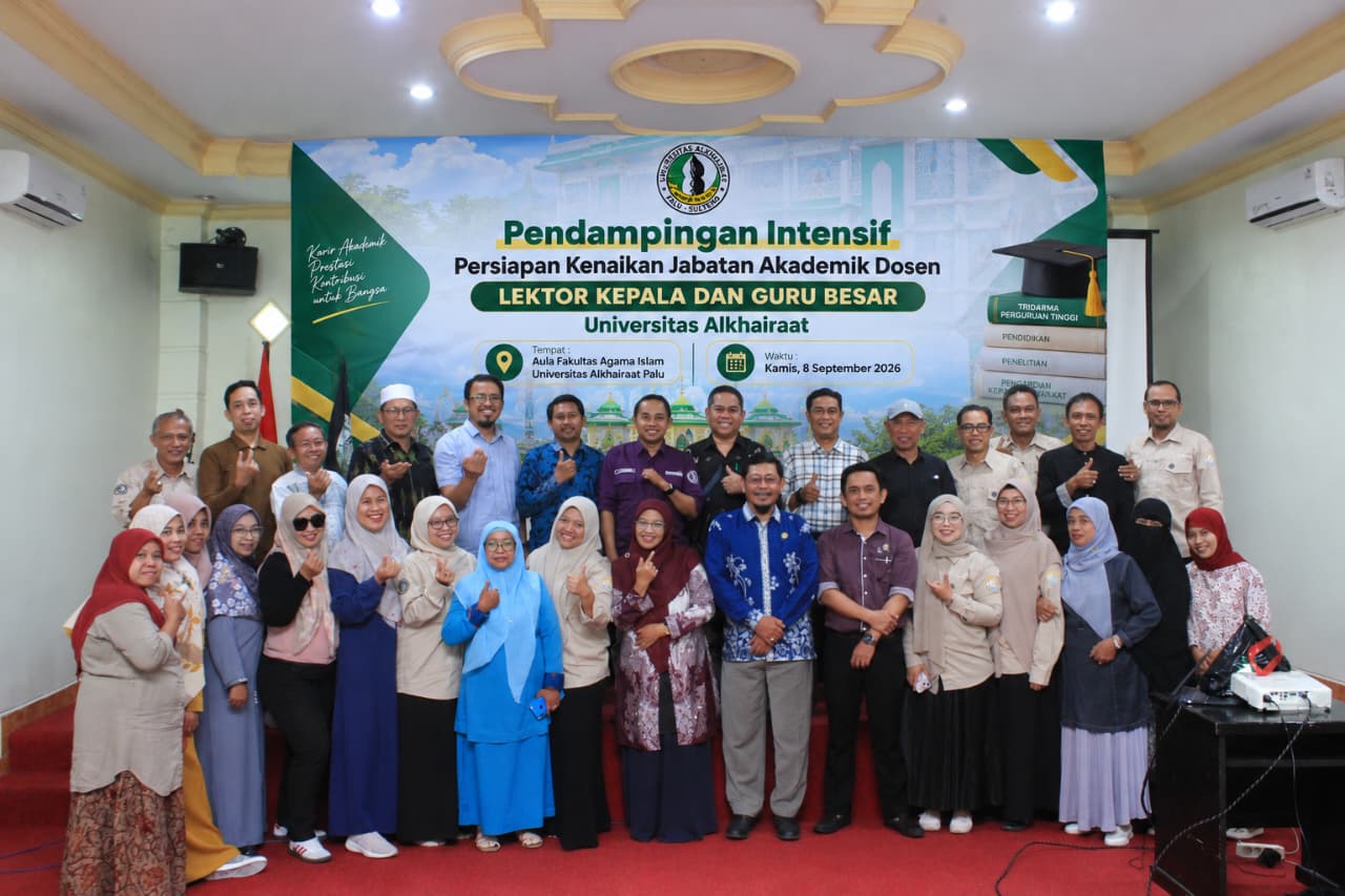 LPM UNISA Palu Kawal Persiapan Dosen Menuju Lektor Kepala dan Guru Besar