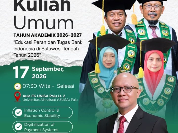 Dengar Mars Alkhairaat, Kepala BI Sulteng Mengaku Merinding