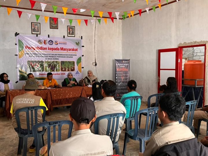 UNISA Palu Dorong Peningkatan Kesehatan Warga Dombu melalui Literasi Gizi dan Pertanian Organik
