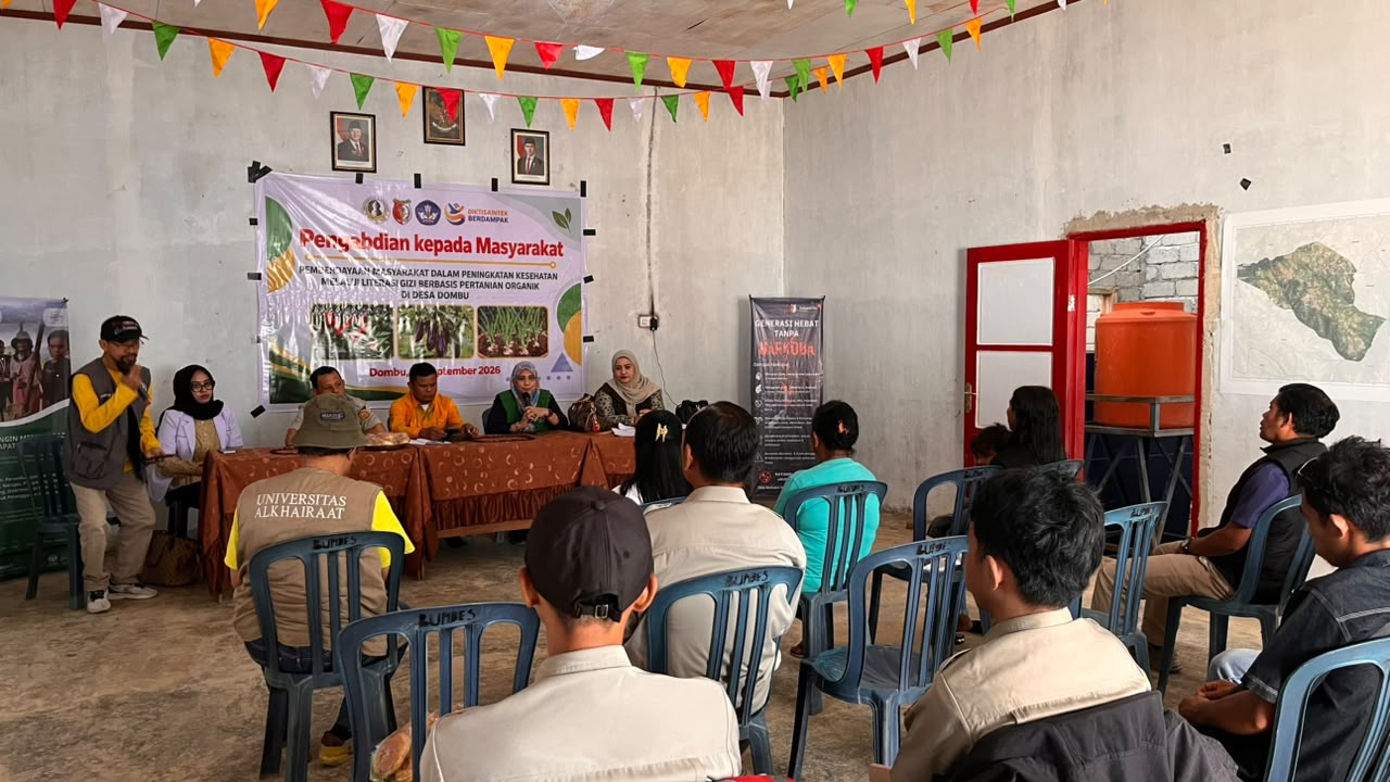 UNISA Palu Dorong Peningkatan Kesehatan Warga Dombu melalui Literasi Gizi dan Pertanian Organik