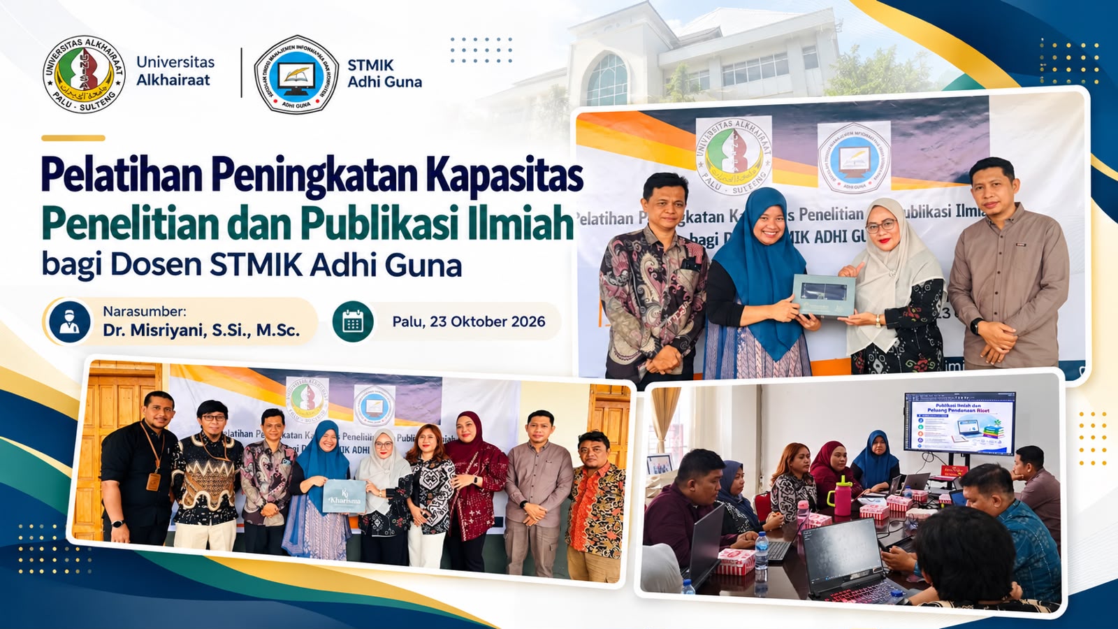 Dosen UNISA Bagikan Strategi Publikasi Ilmiah kepada Dosen STMIK Adhi Guna