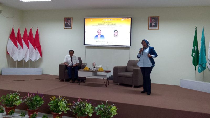 Rektor UNAZLAM Bahas Transformasi Agraria dan Kedaulatan Pangan di Faperta UNISA