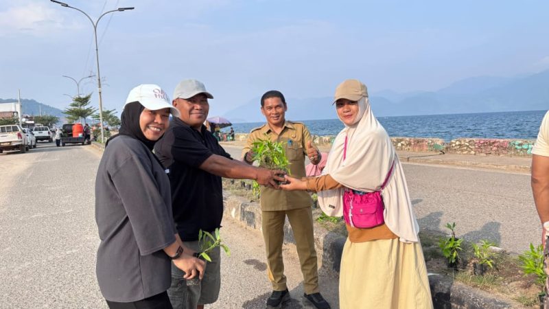 UPT PP-KKP3K Wilayah IV Morut Tanam Bunga Bonsai, Libatkan Dinas Terkait